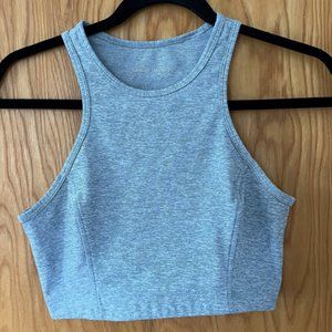 Outdoor Voices Athena Crop Size Small - heather light blue